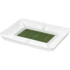 Plateau compartimenté en forme de terrain de foot