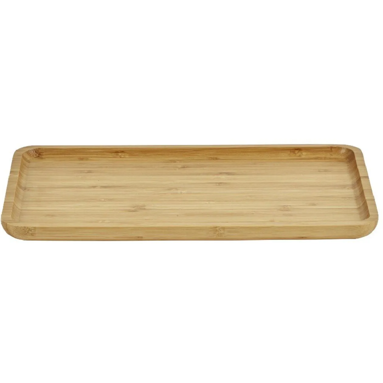 Plateau rectangulaire bambou naturel
