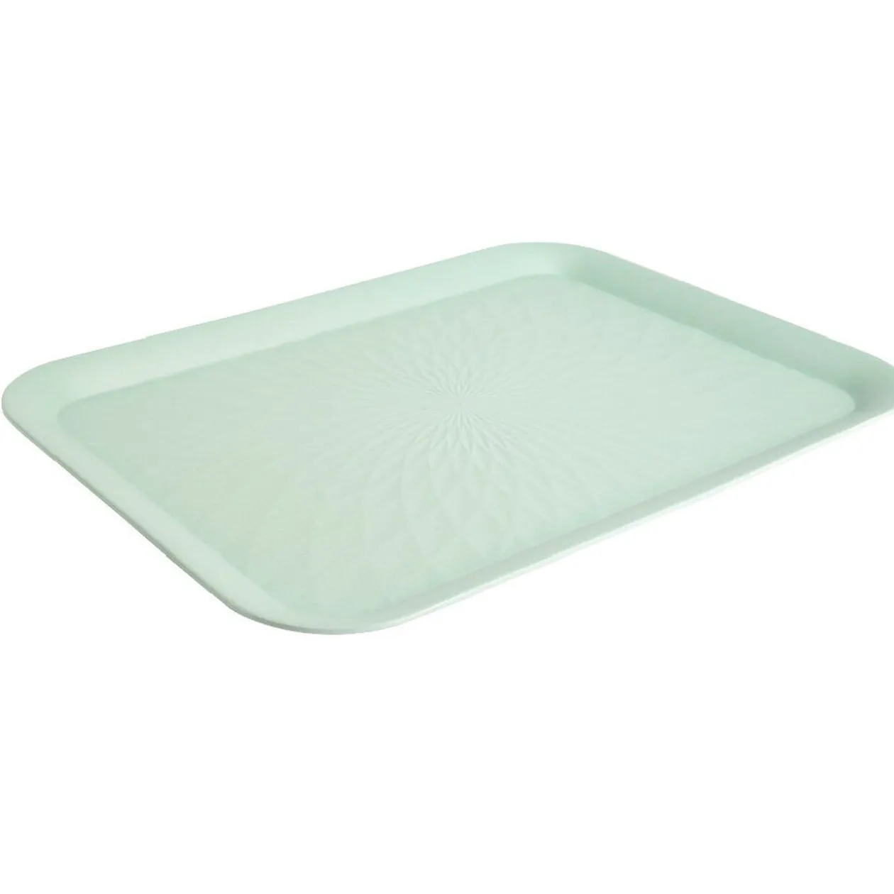Plateau rectangulaire embossé