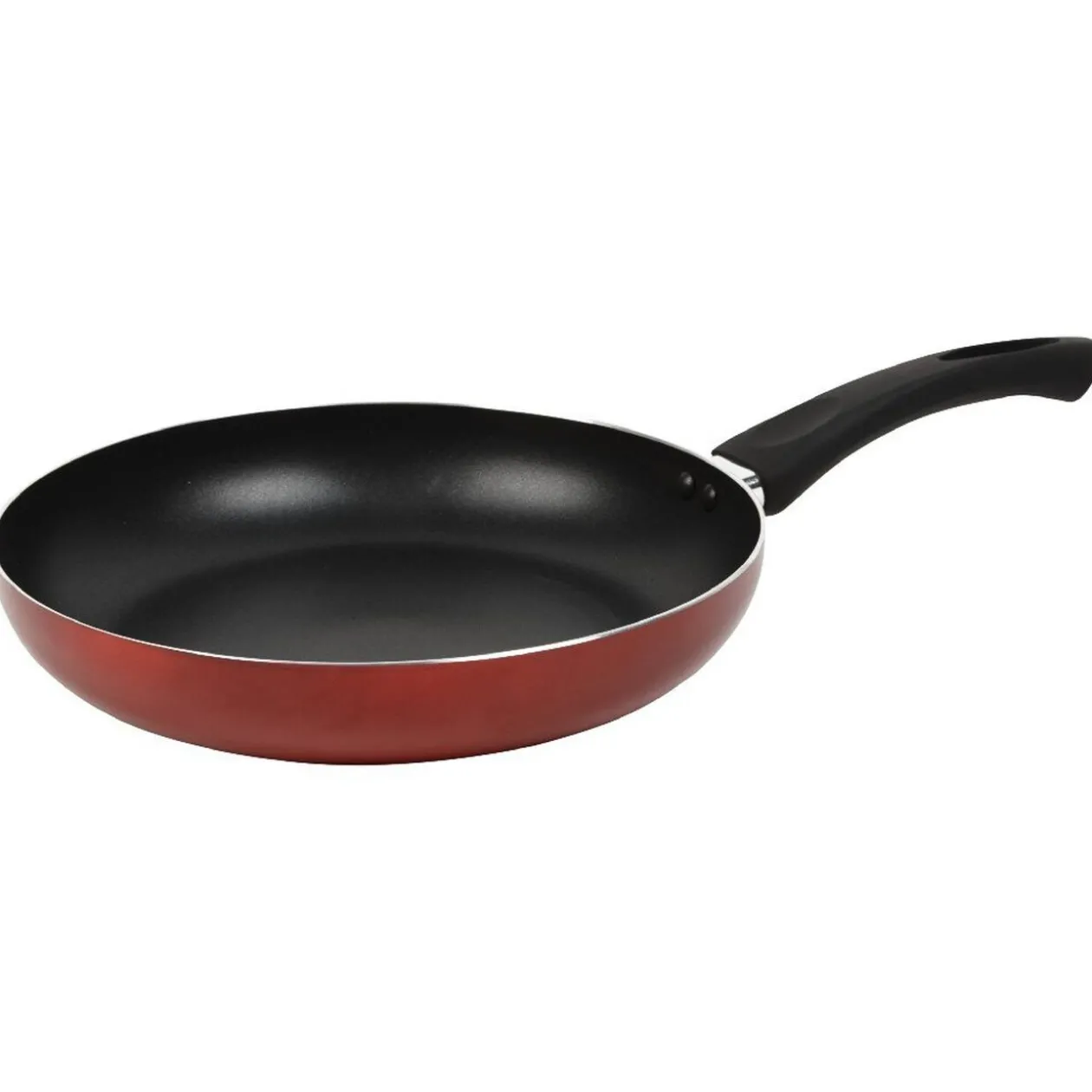 Poêle aluminium rouge