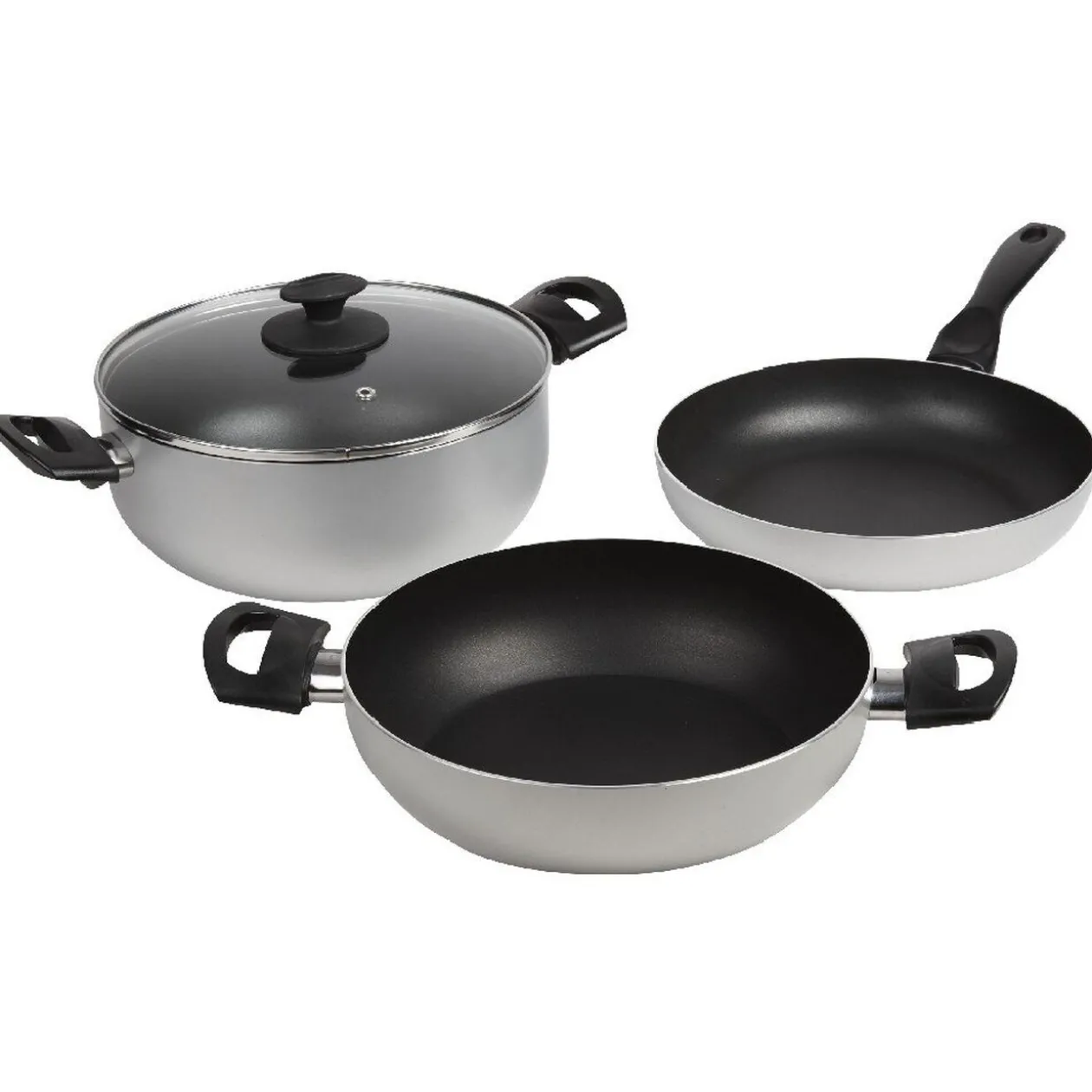 Poêle faitout et sauteuse aluminium
