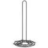 Porte essuie tout fer noir Ø15,5xH28,5cm