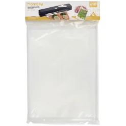 Sac de conservation alimentaire pré-découpé 28x40cm 10 sacs - Taille L