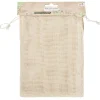 Sac en coton blanc x3