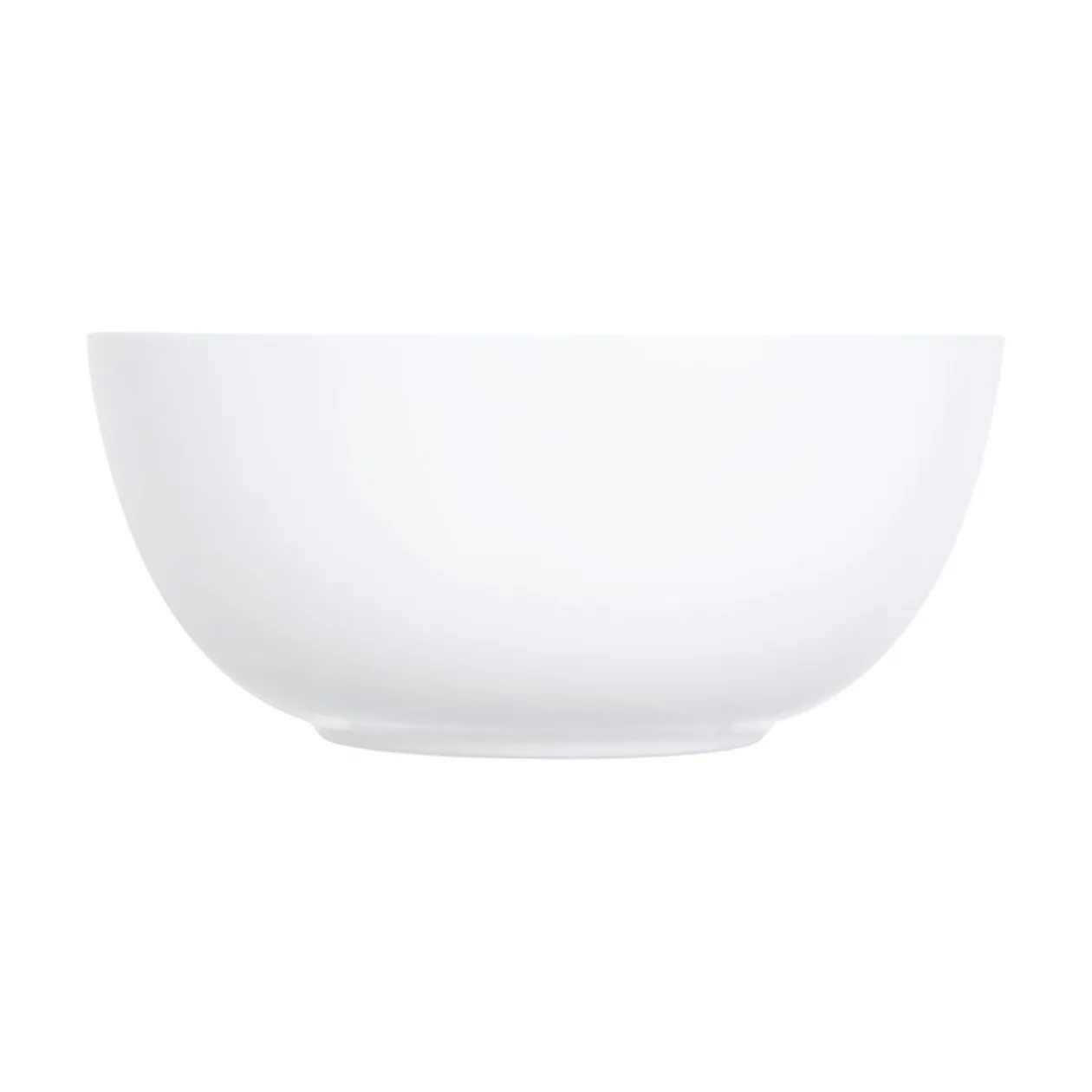 Saladier blanc Diwali en verre