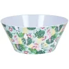 Saladier oiseau tropical en plastique