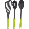 Set de 3 ustensiles de cuisine polyamide polypropylène L. 32 cm