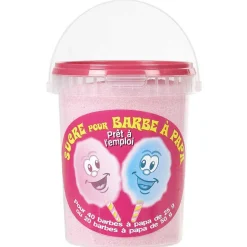 Sucre pour barbe à papa goût fraise