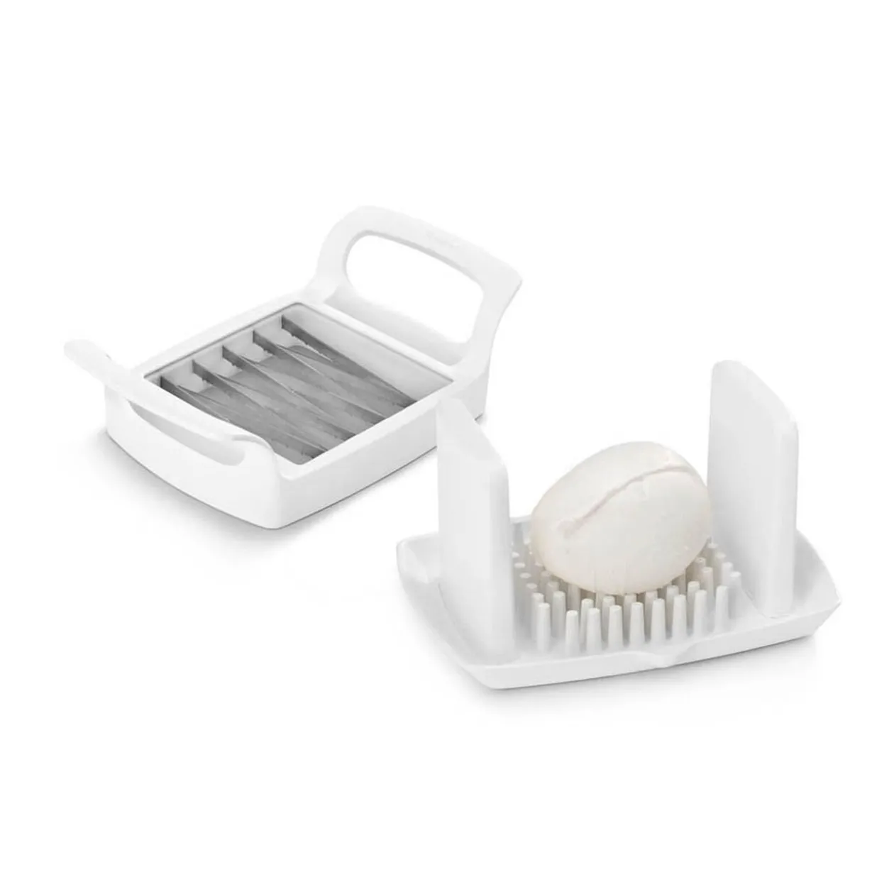 Tranche légume fruit fromage Metaltex 6 lames avec réservoir