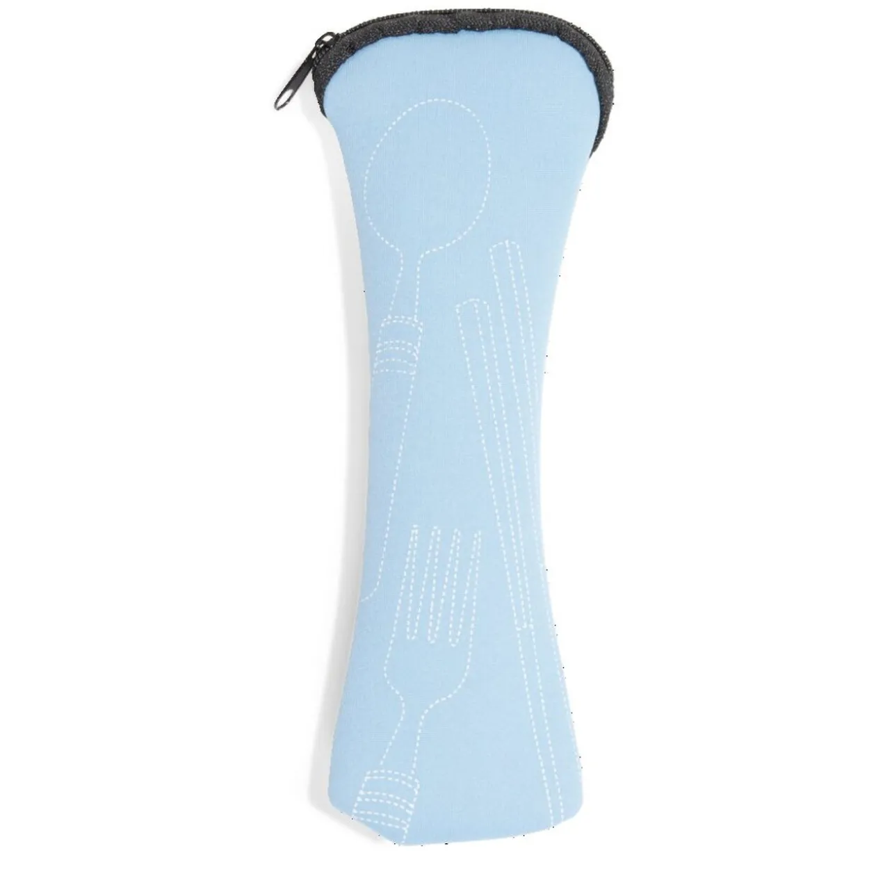 Trousse couverts néoprène bleu L20cm