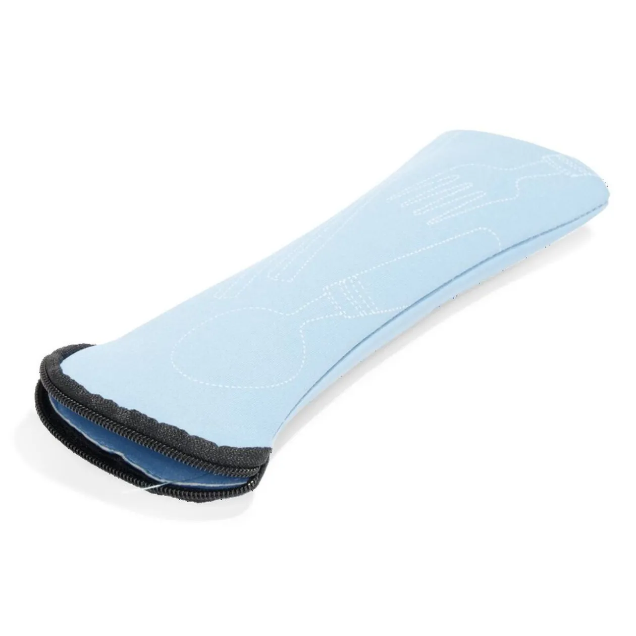Trousse couverts néoprène bleu L20cm