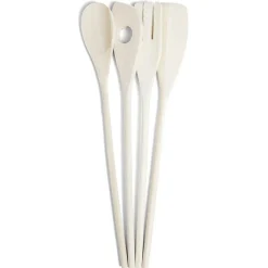 Ustensiles de cuisine en bois x4