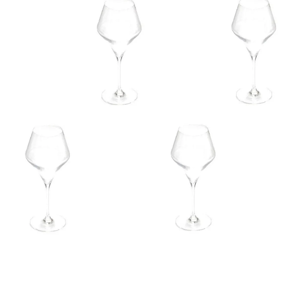 Verre à eau cristallin 38 cl x4