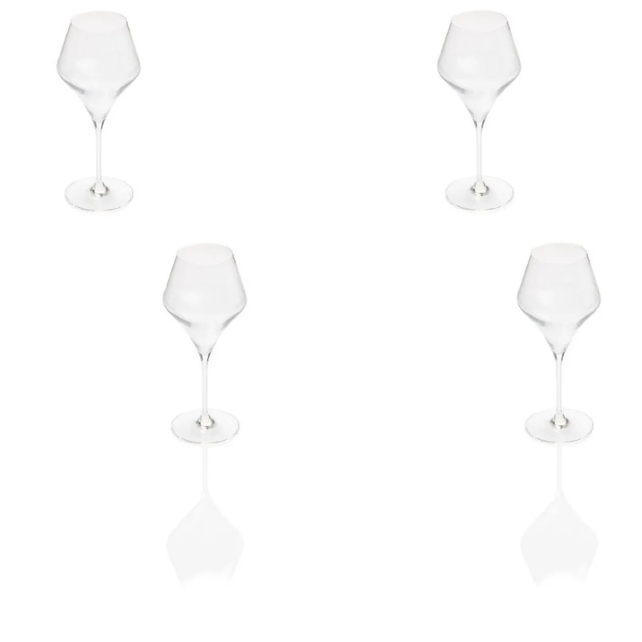 Verre à eau cristallin 38 cl x4