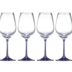 Verre à vin à pied 35 cl x4