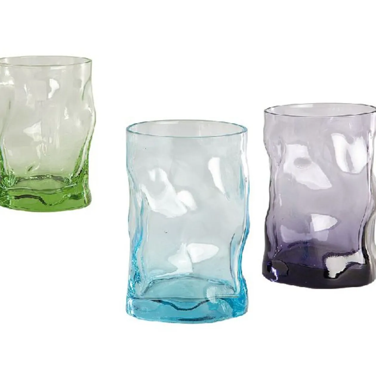 Verre gobelet X3