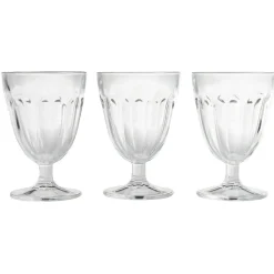 Verre haut à pied transparent haut Luminarc x3