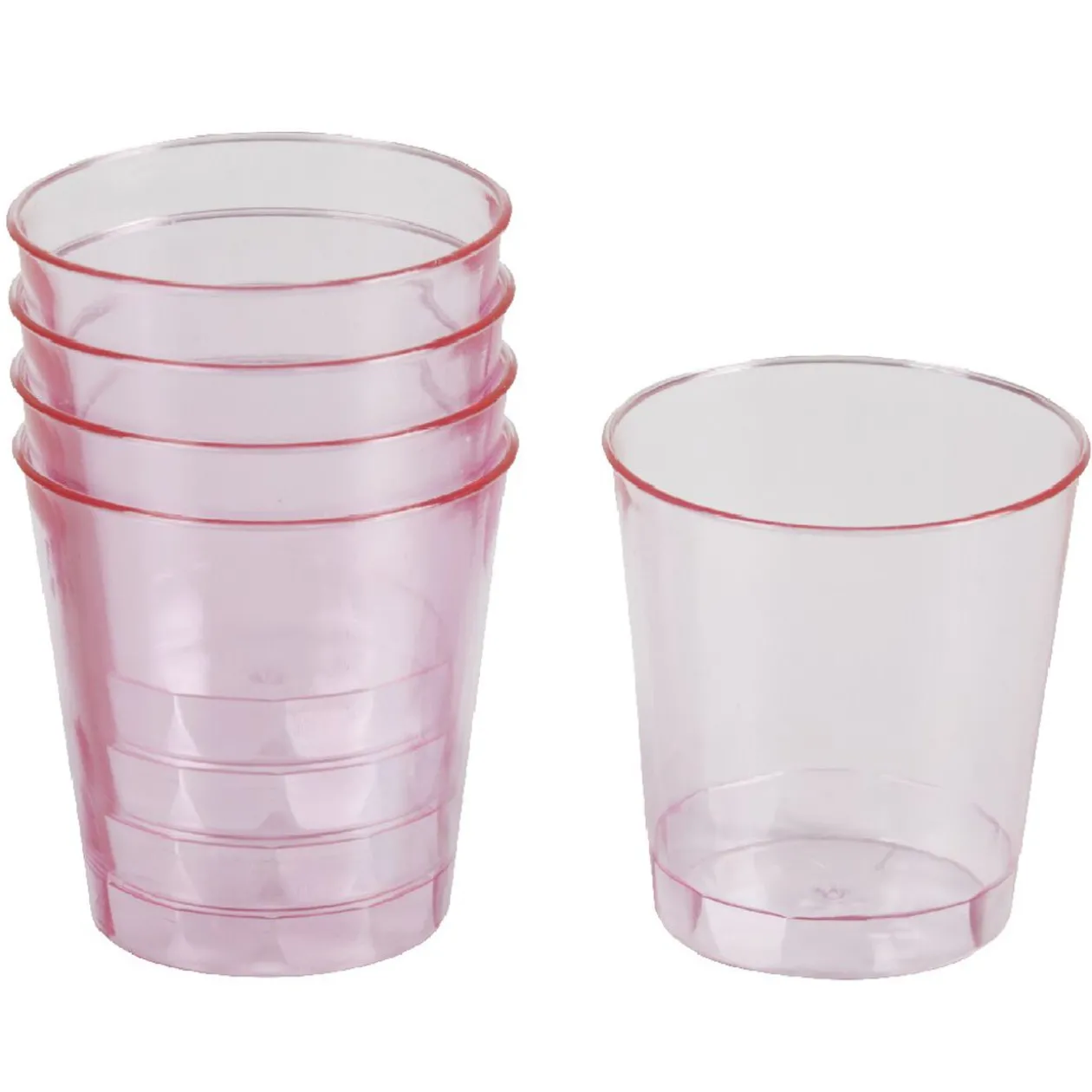 Verre shooter coloré x20